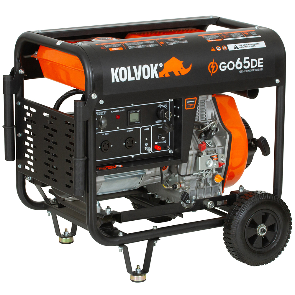 Generador Eléctrico Kolvok 6.5kVA Diesel GO65DE