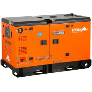 Generador Eléctrico Kolvok 22kVA Trifásico Diesel GSS22D3