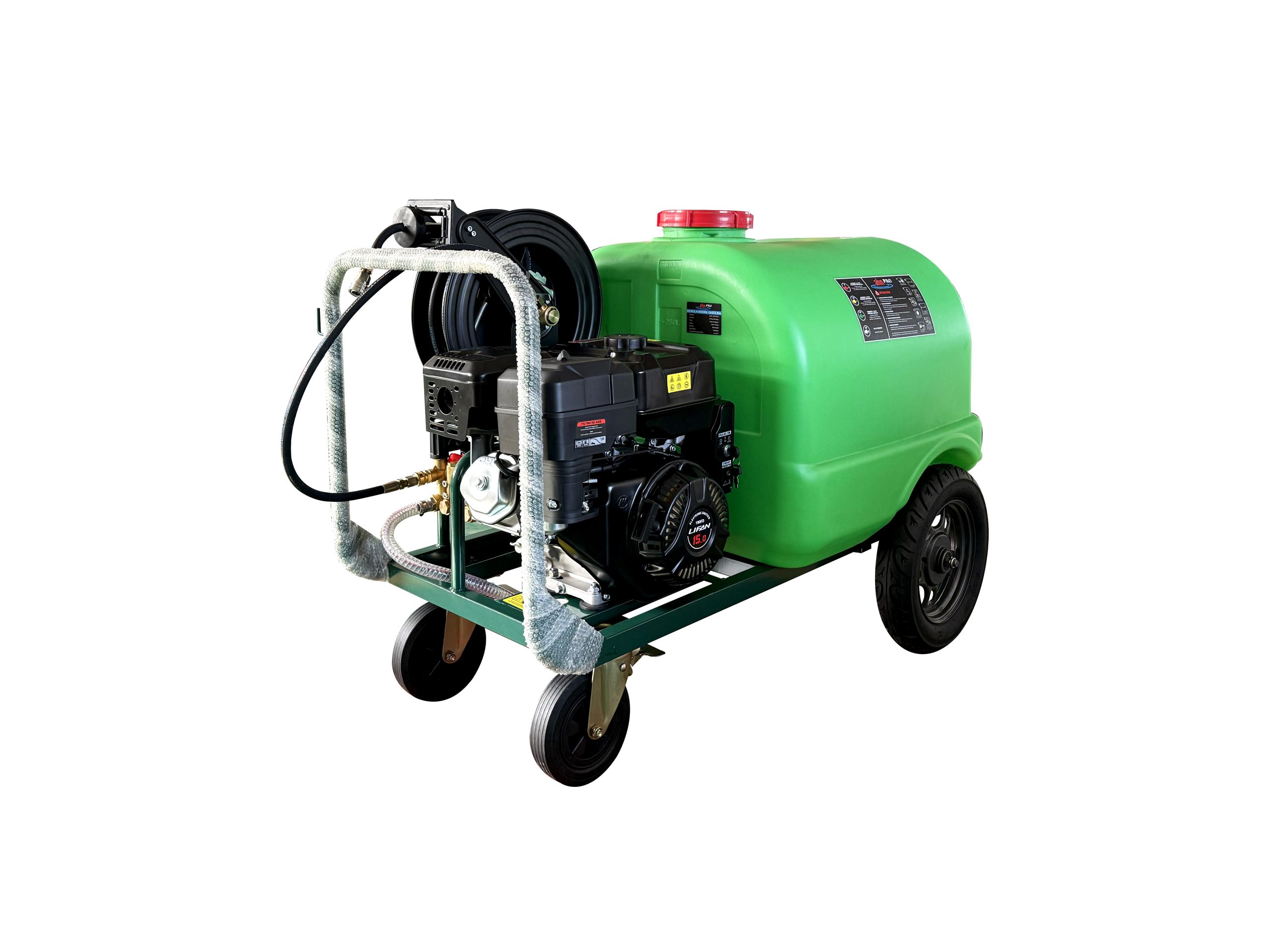 Hidrolavadora Autonoma Ahnpro Carro 4000 Psi 275 bar 15 Litros 15Hp Lifan - Imagen 3